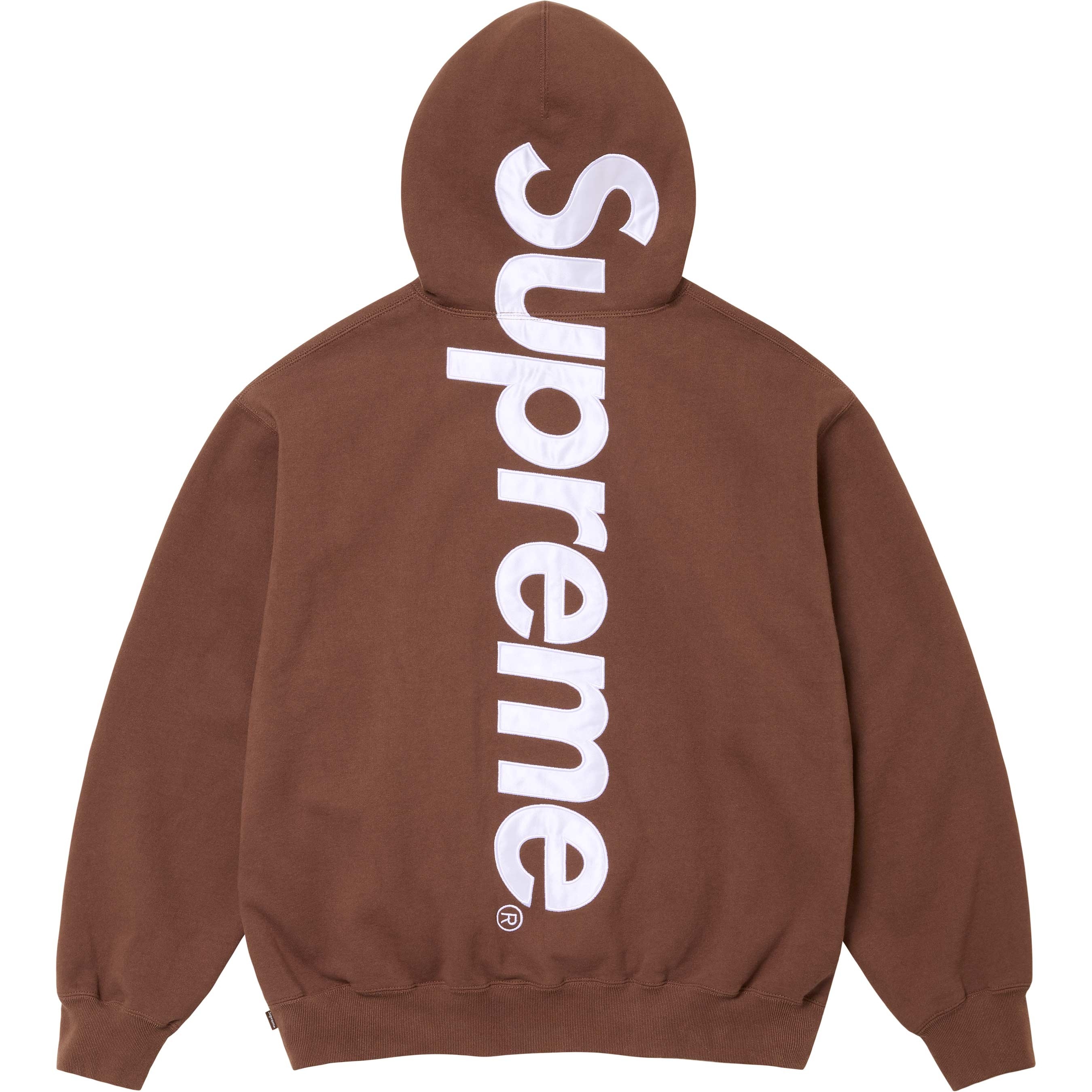 Satin Appliqué Hooded Sweatshirt view 16